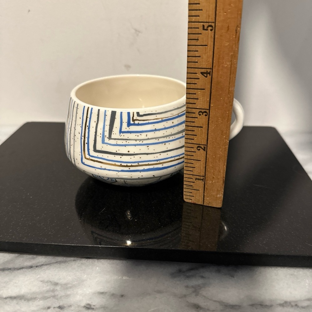 Anthropologie Oleanna
Turquoise/Aqua Mug Coffee
Cappuccino Exc - Picture 7 of 10